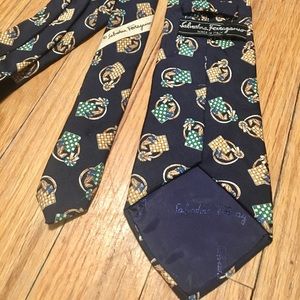 Salvatore Ferragamo horse 🐎 tie